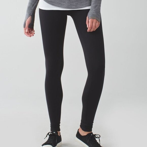 Lululemon Wunder Under Pant III (Mid rise) 28" - 2 Black - Picture 1 of 6